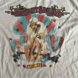 2009 Britney Spears Circus tour band Tee / size Medium